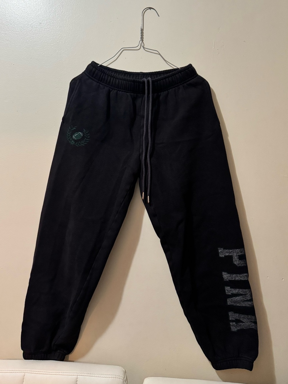 PINK Victoria's Secret Black Drawstring Sweatpants